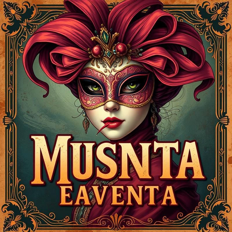 vintage poster style AI art