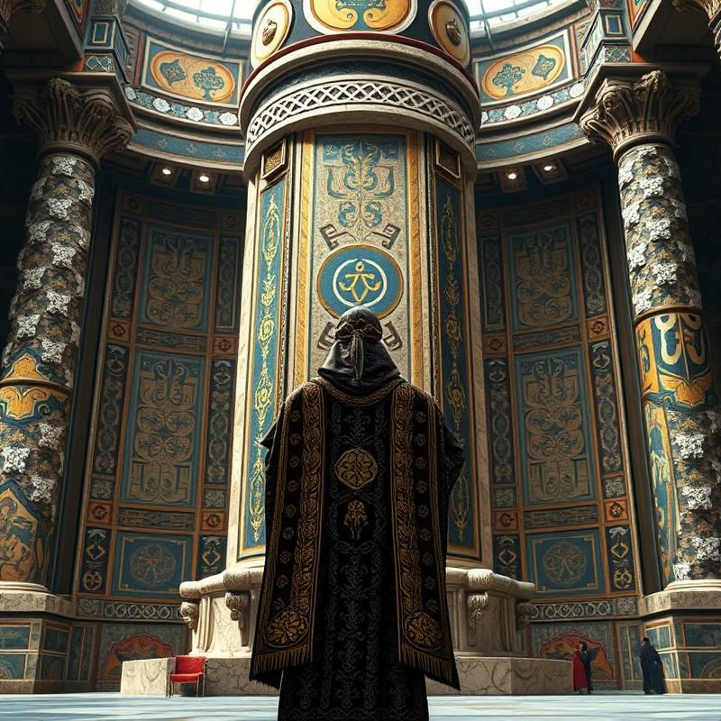 byzantine style AI art
