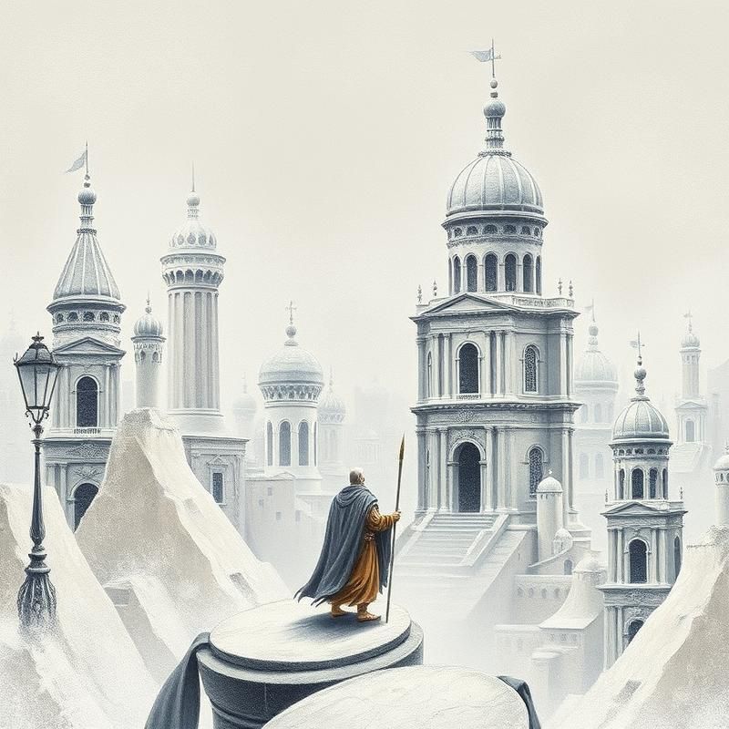 chalk art style AI art