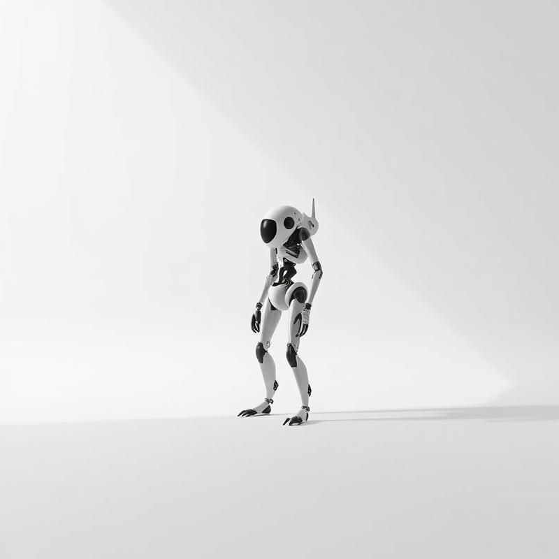 minimalist style AI art