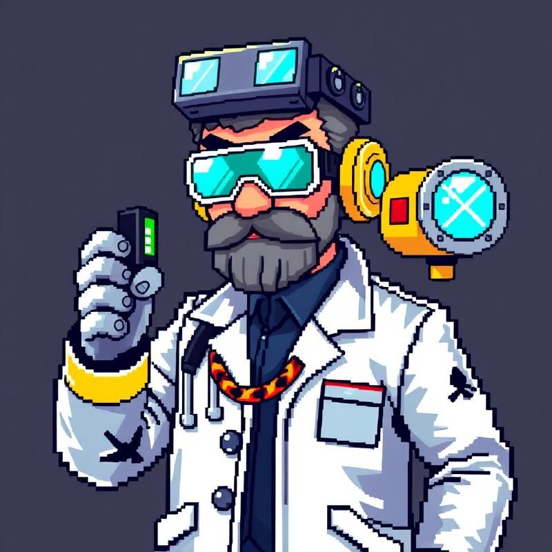 8-bit art style AI art