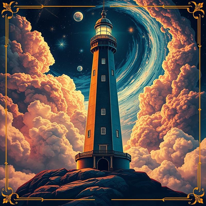 vintage poster style AI art