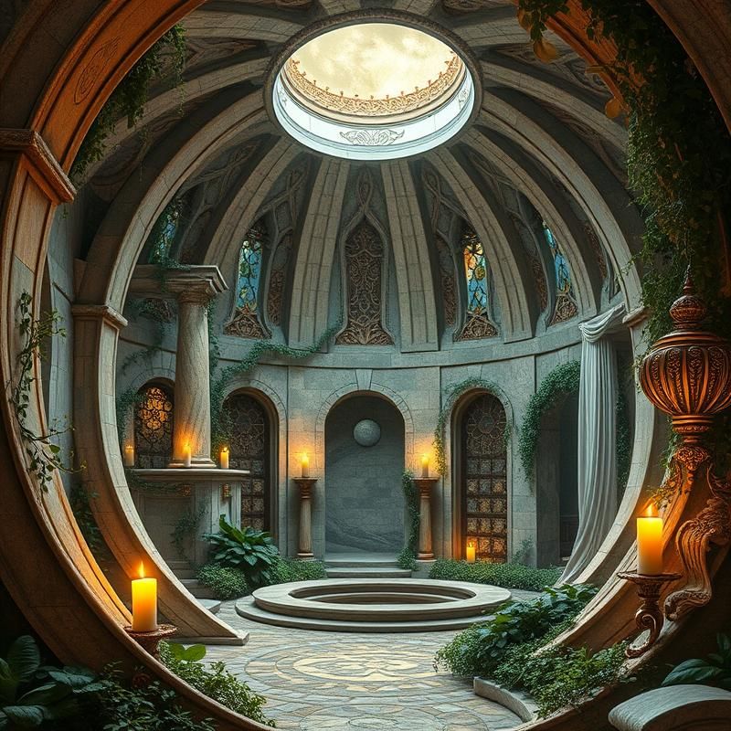 art nouveau style AI art