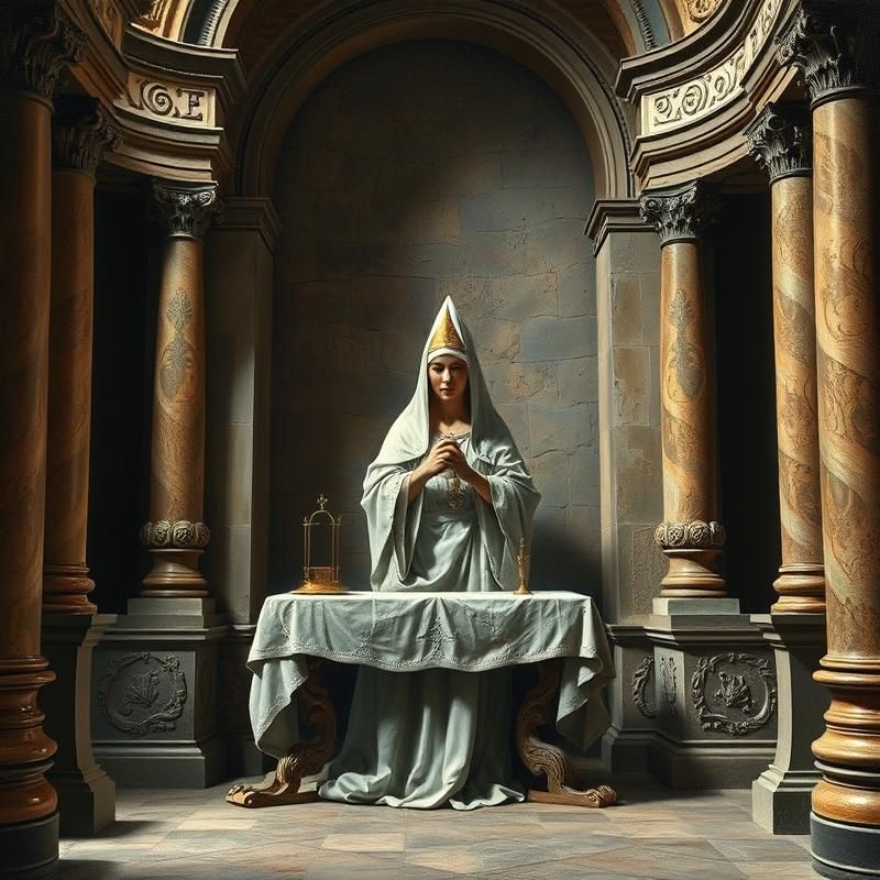 trompe l'oeil style AI art