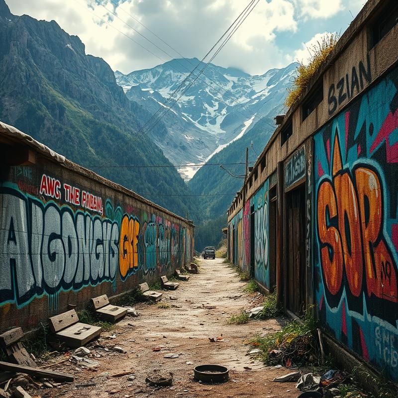 street art style AI art