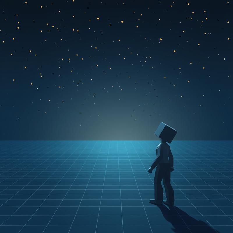low poly style AI art