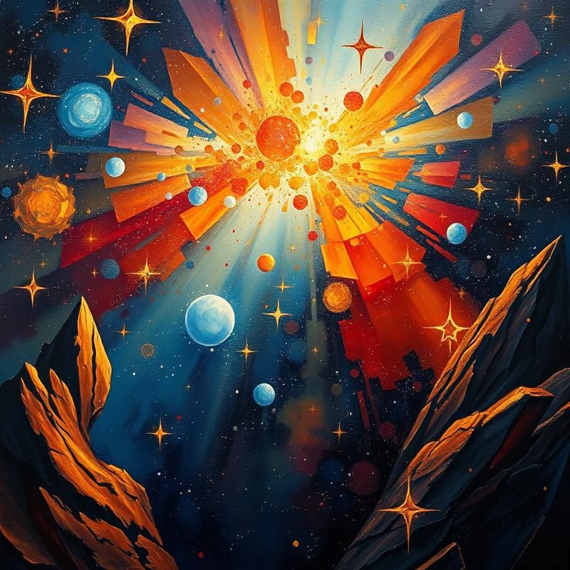 oil painting style AI art