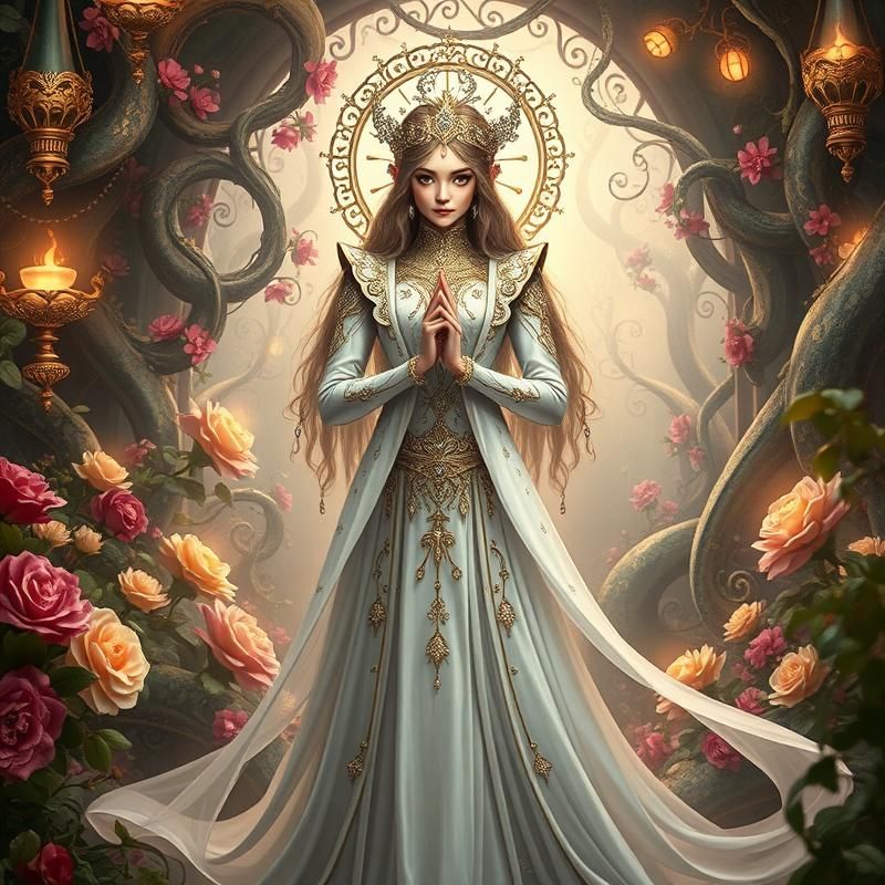 rococo style AI art