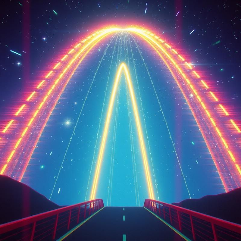 vaporwave style AI art