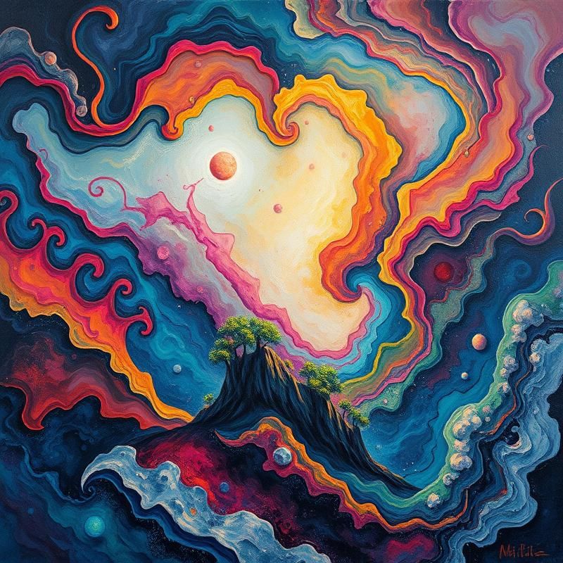organic style AI art