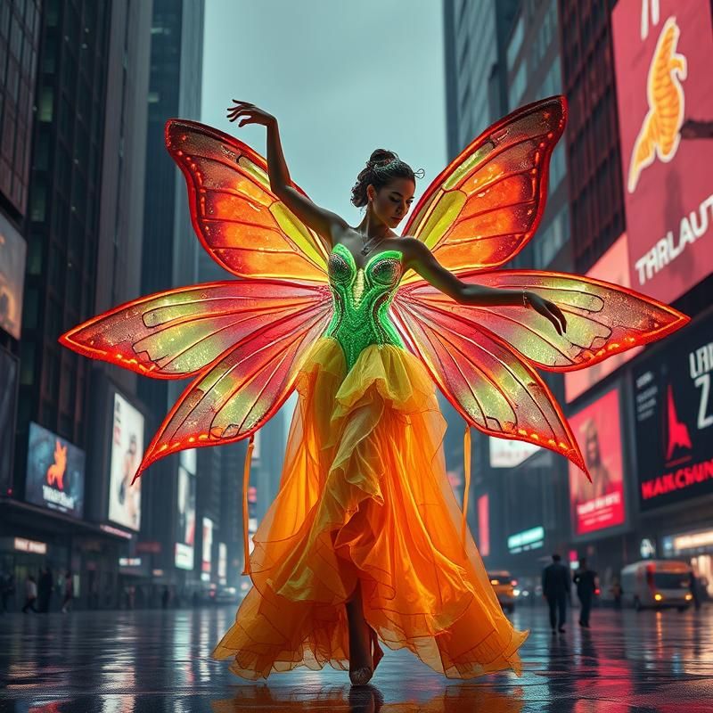 cyberpunk style AI art