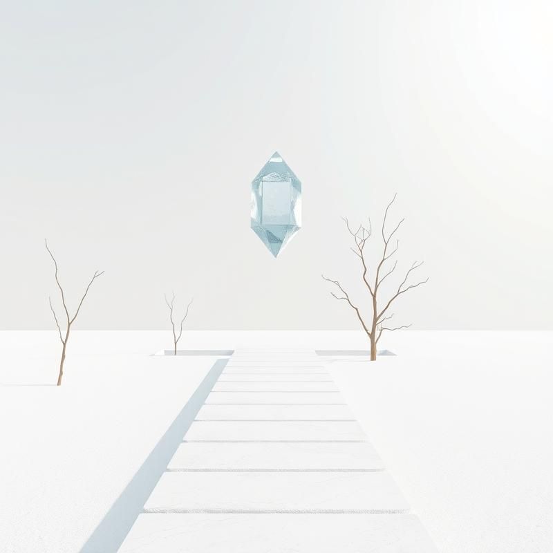 minimalist style AI art