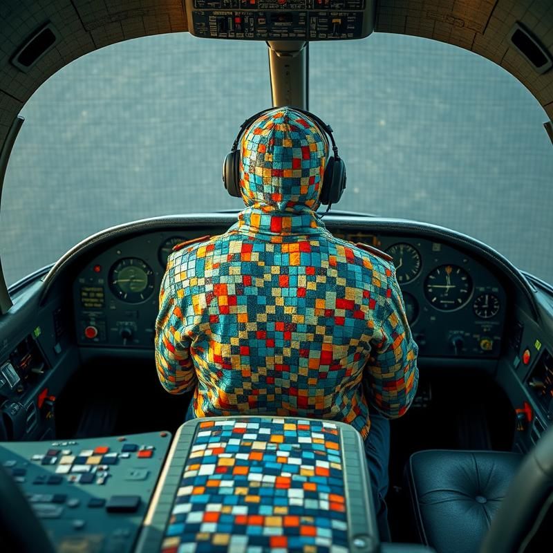 mosaic style AI art