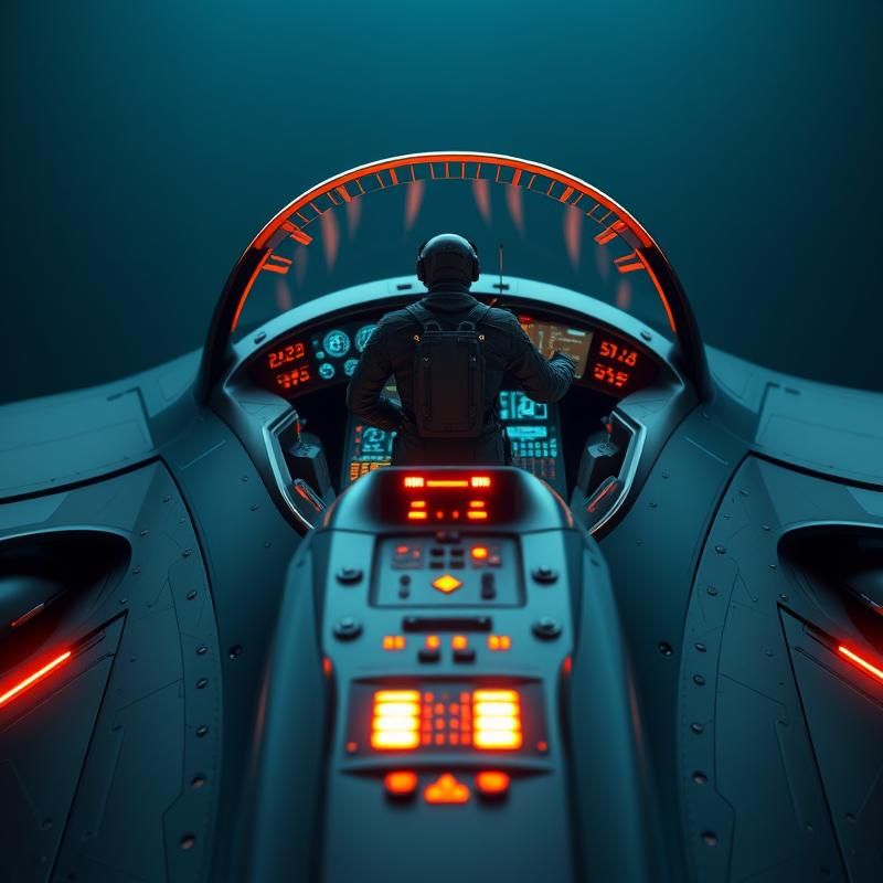 3D rendering style AI art