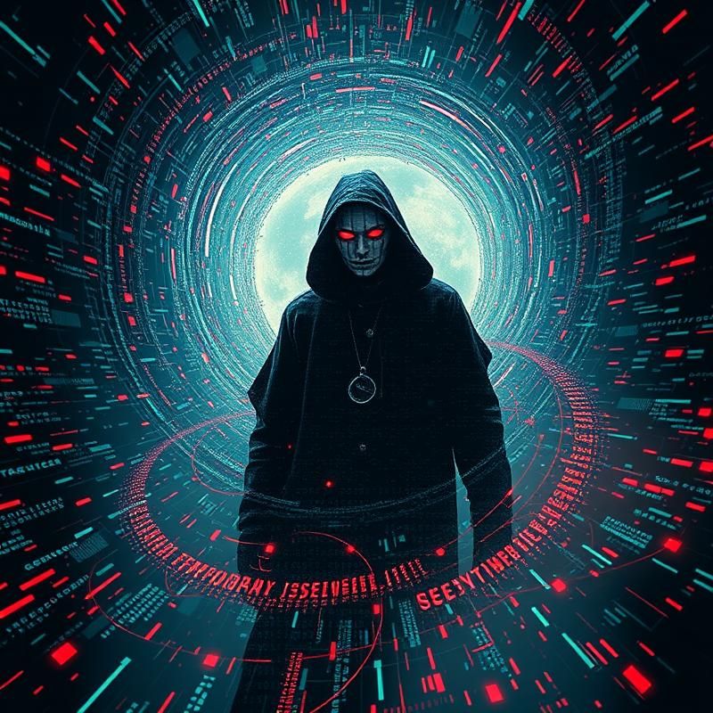 glitch art style AI art