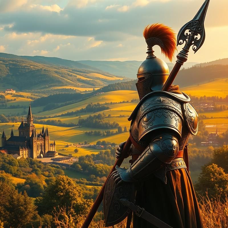 medieval style AI art