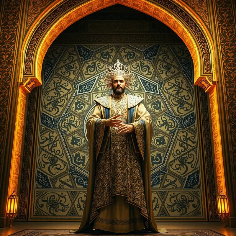 islamic art style AI art