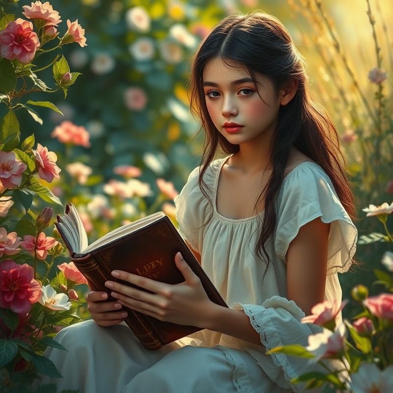 oil painting style AI art