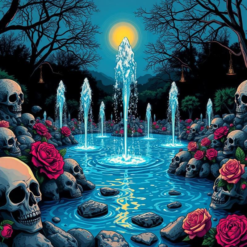 lowbrow art style AI art