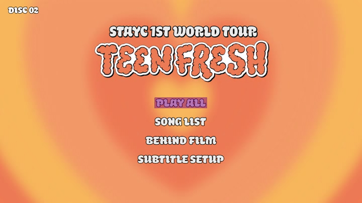 STAYC - 1st World Tour ~TEENFRESH~ (2024) (3 DVD) (JPOP.ru) menu D2.1.png