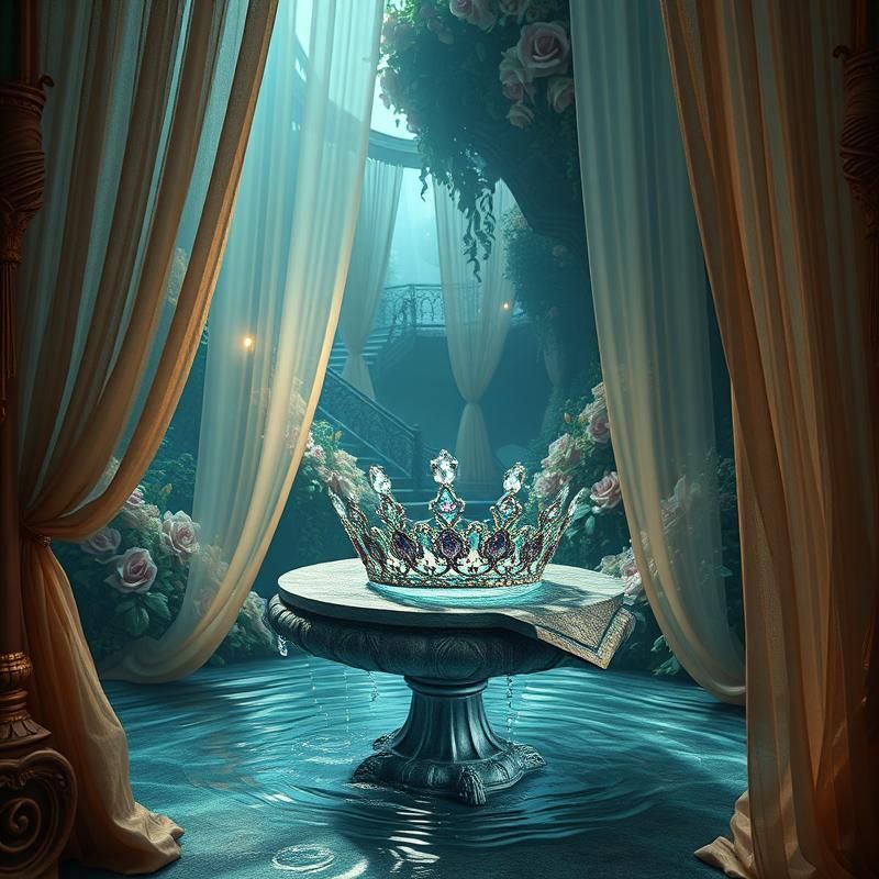 3D rendering style AI art