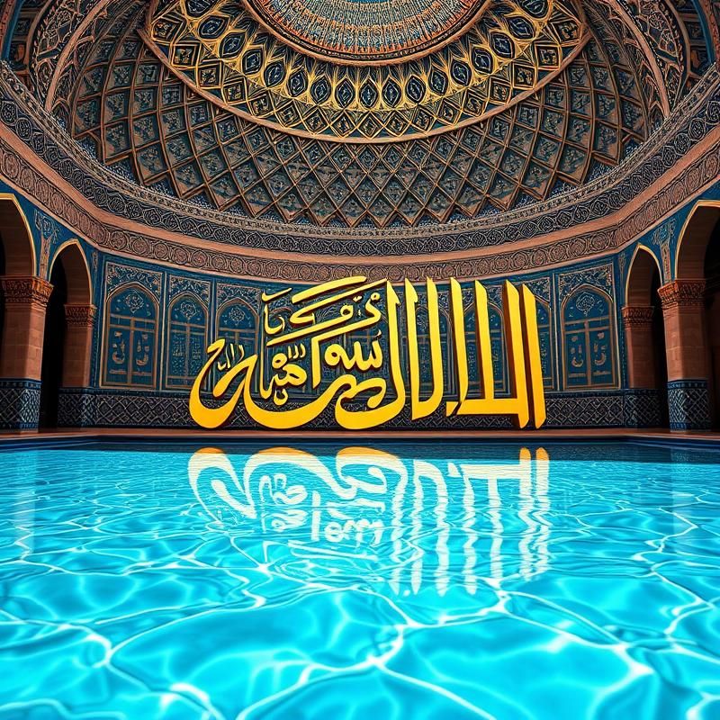 islamic art style AI art