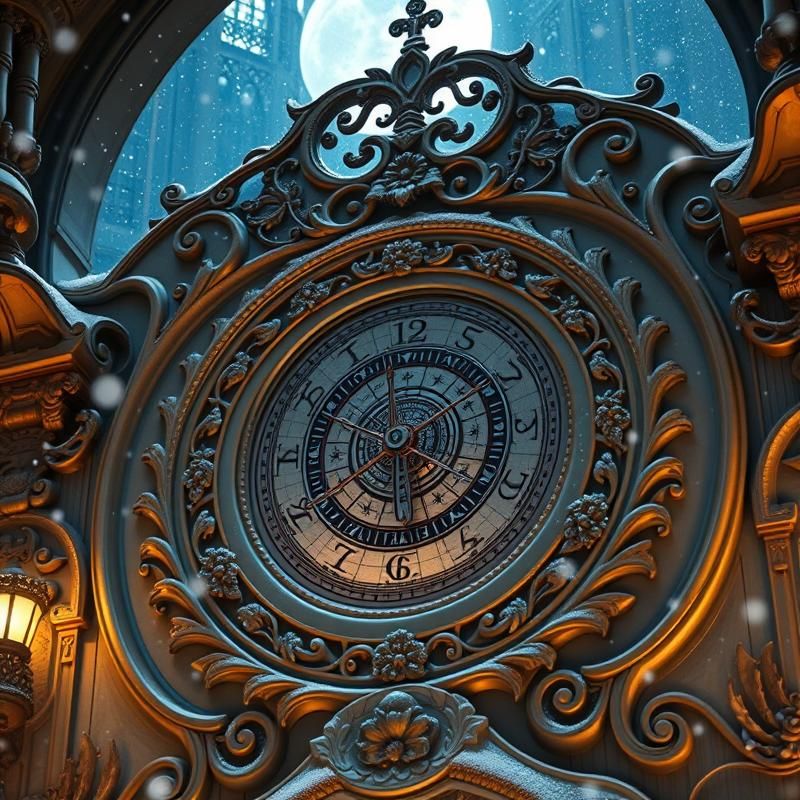 art nouveau style AI art