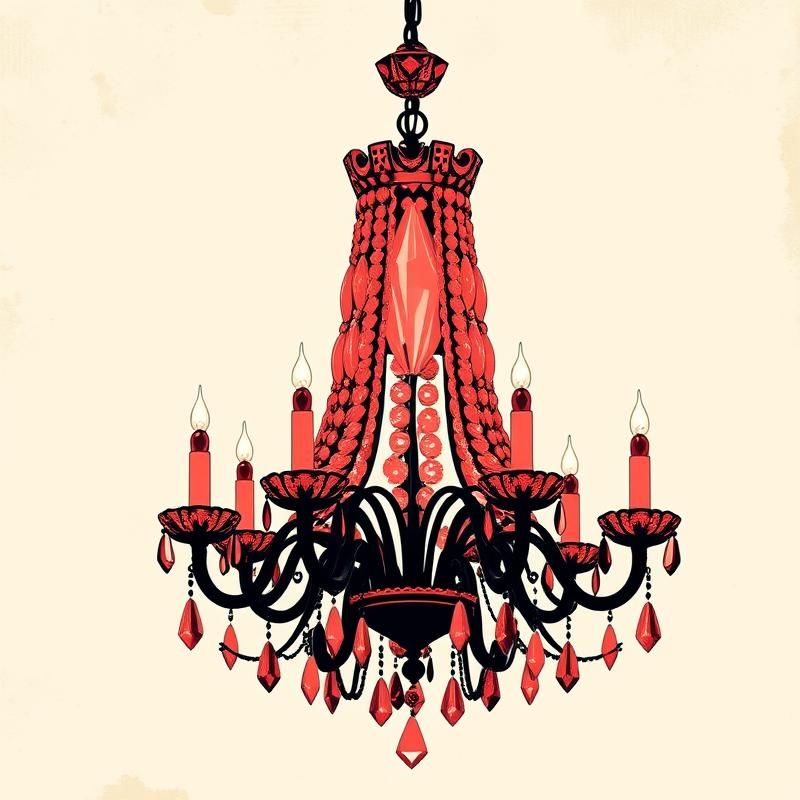lithograph style AI art