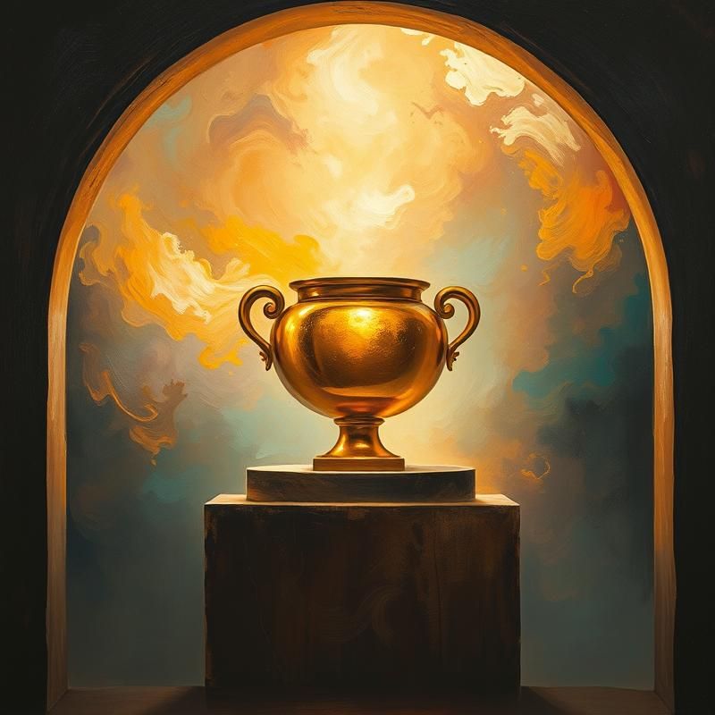 oil painting style AI art