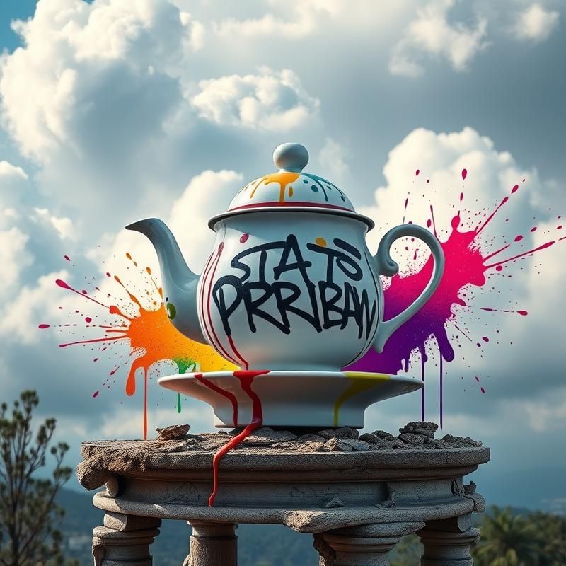 graffiti style AI art