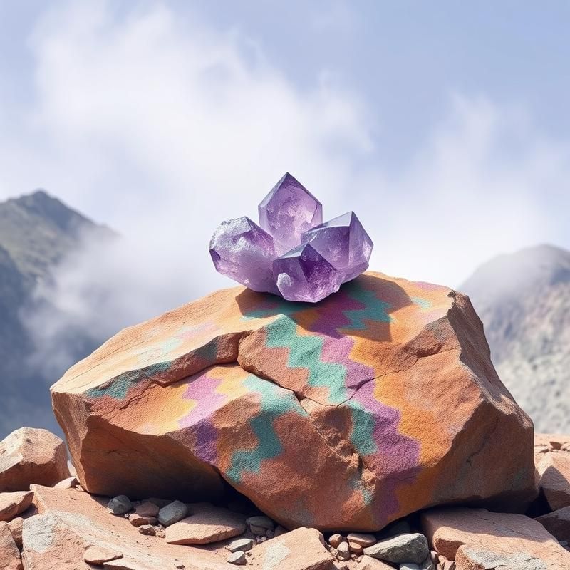 flat design style AI art