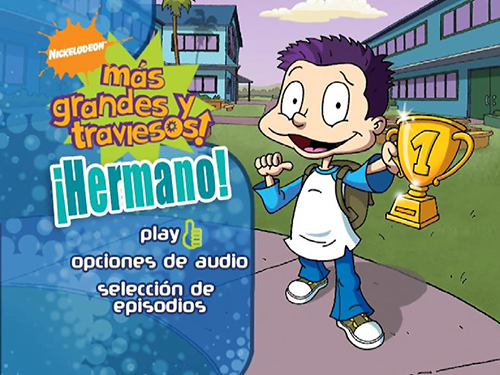 d86506f3258cd9a1761268c8d261ba01 - Rugrats - más grandes y traviesos ¡Hermano! [2003] [DVD5FULL] [Castellano - Francés - Inglés] [Animación] [MEGA]