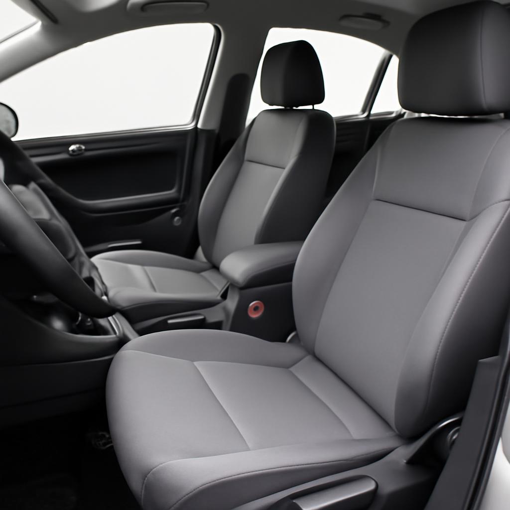 Чистый и ухоженный салон автомобиля после химчистки