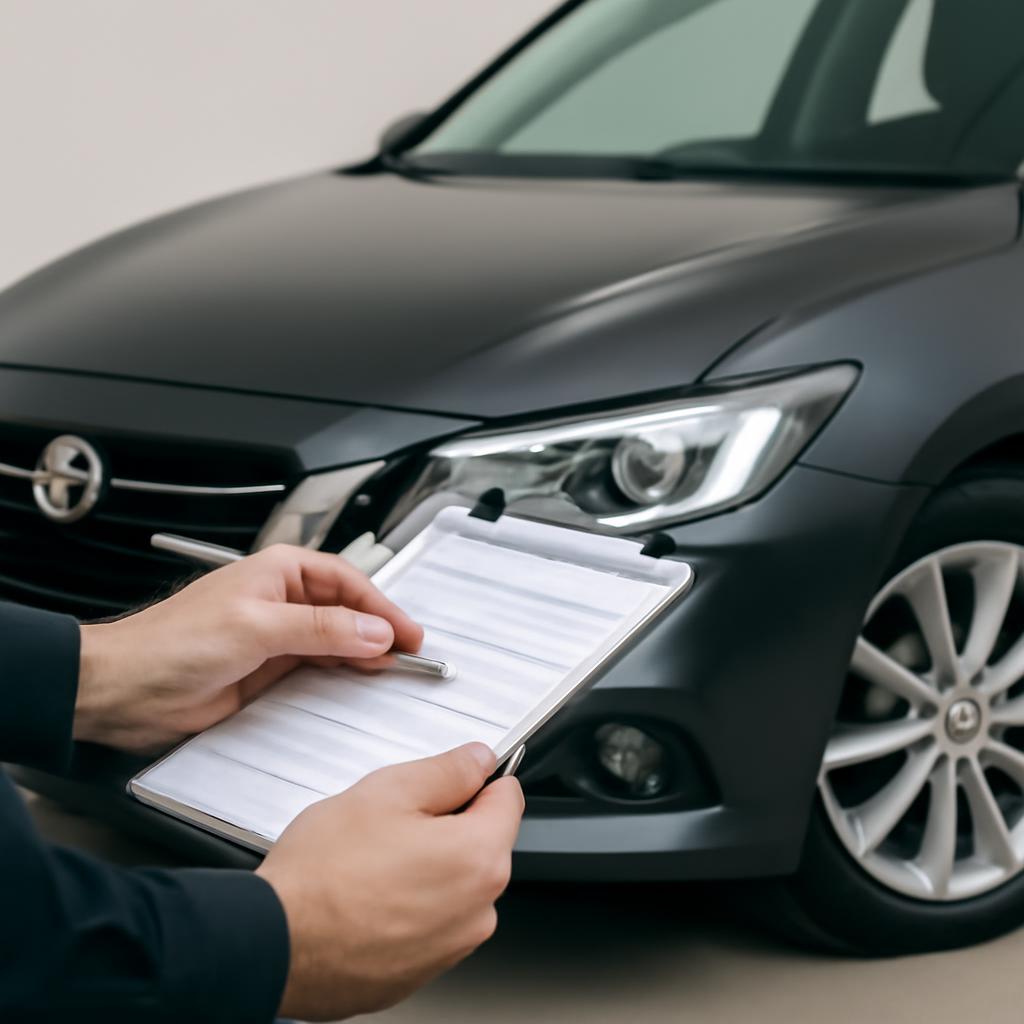 Проверка документов и состояния автомобиля перед продажей