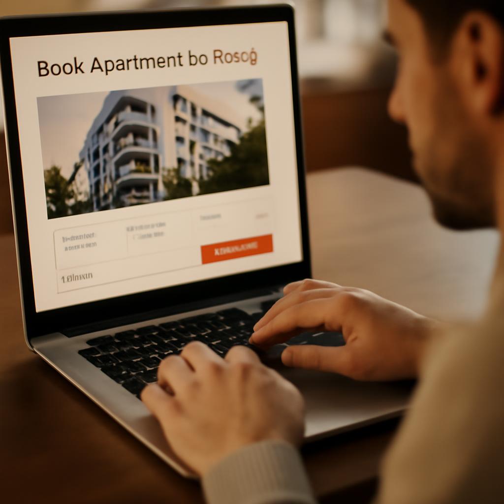 Процесс бронирования квартиры в Сочи онлайн