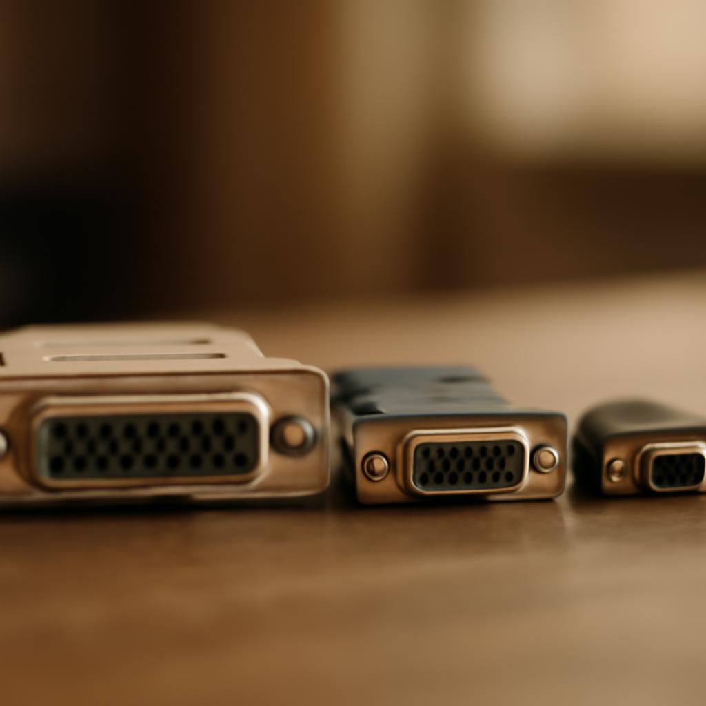 Эволюция разъемов D-Sub в компьютерной технике