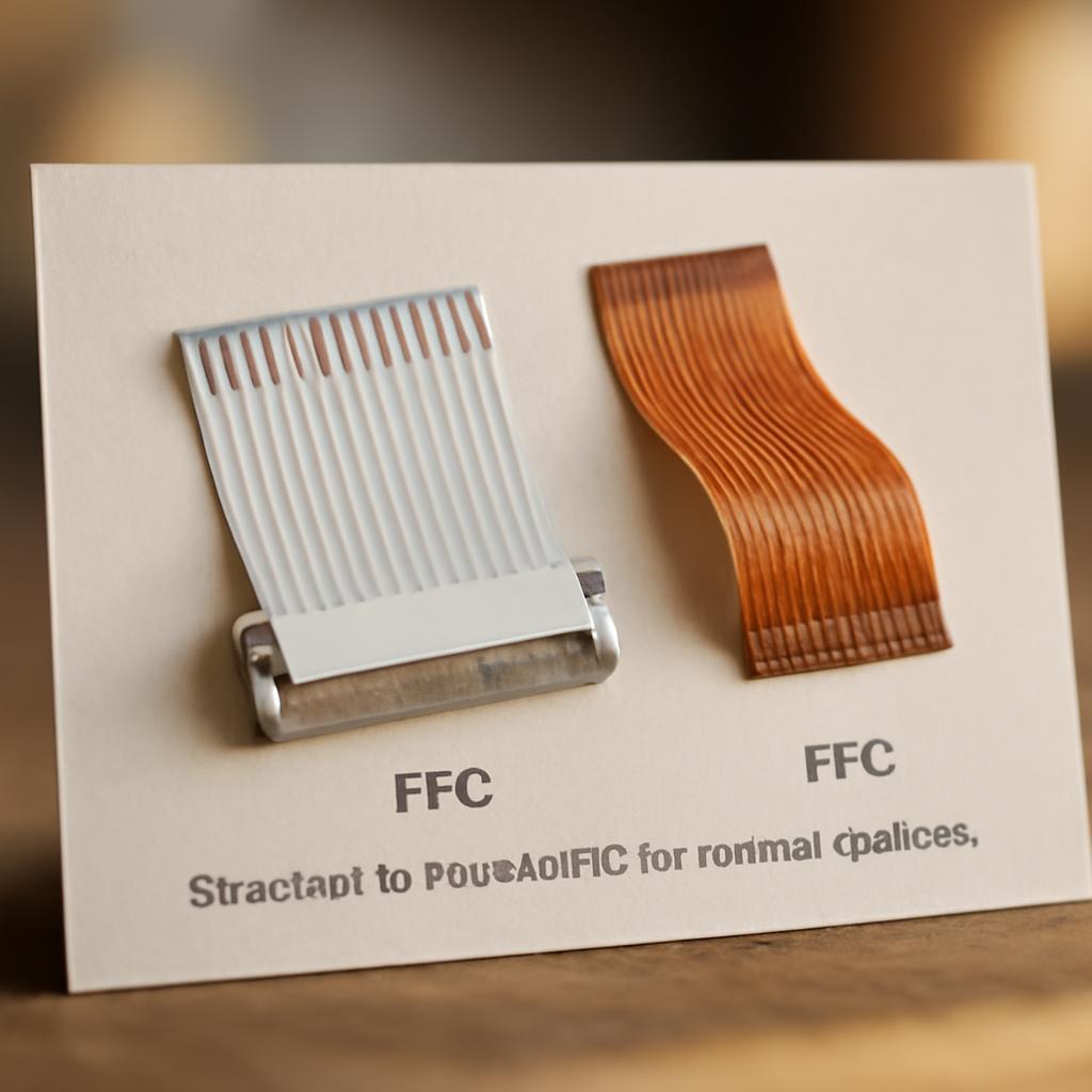 Диаграмма структуры FFC и FPC шлейфов для медицинских устройств