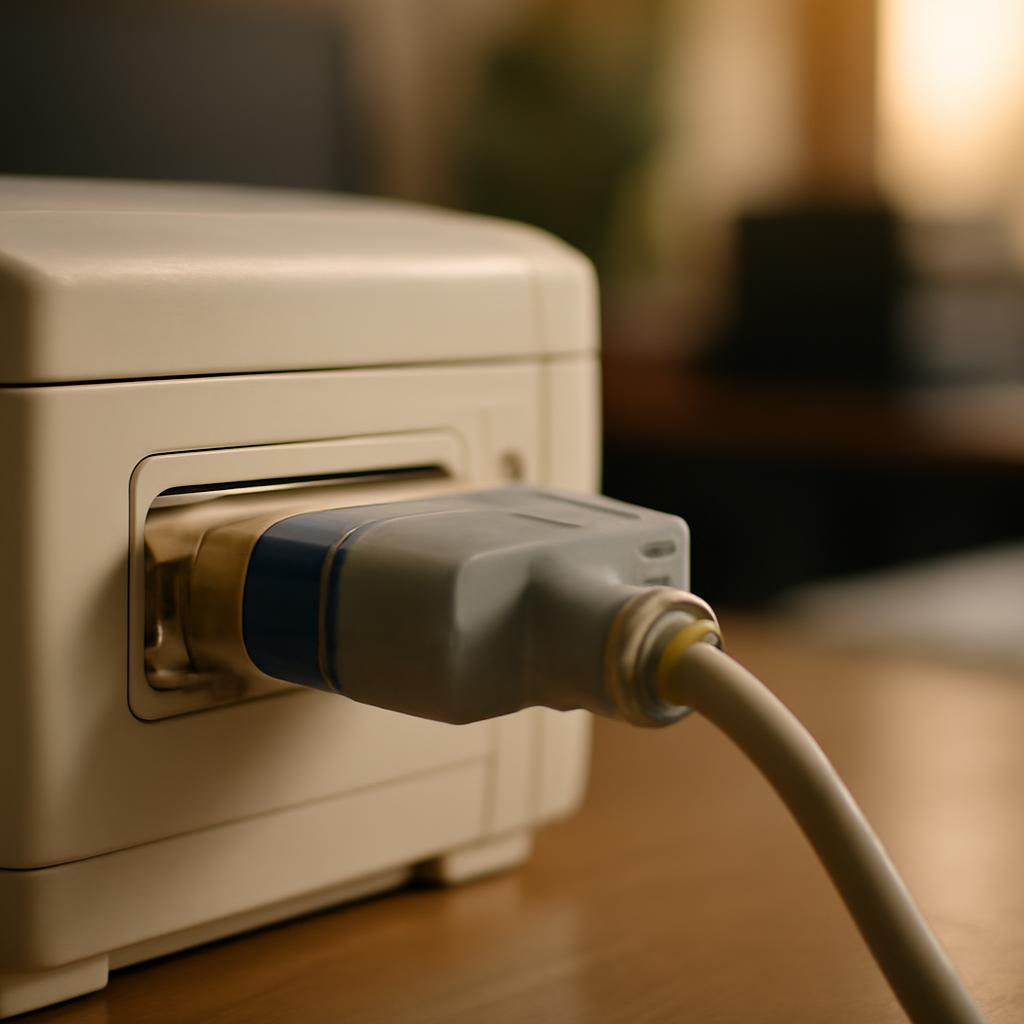 Схема подключения разъёма Centronics к принтеру в офисной системе