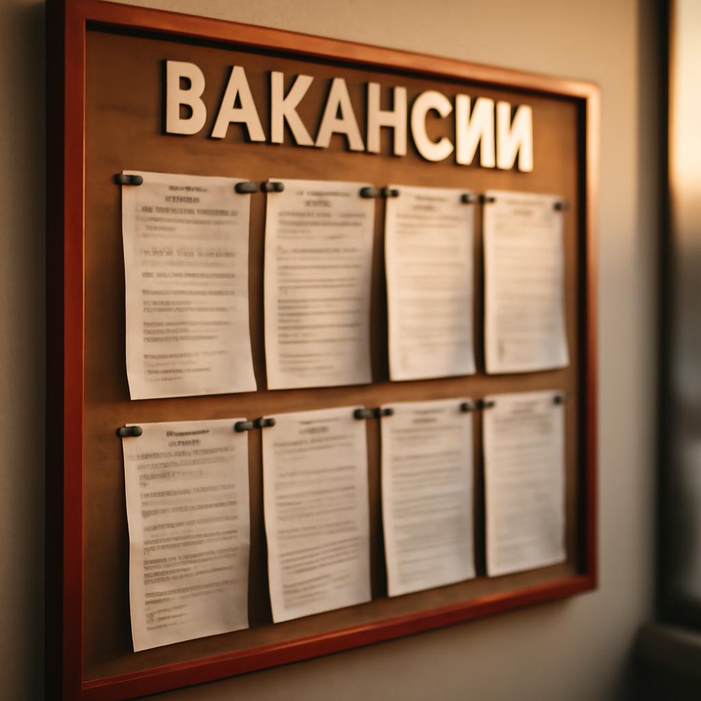 Доска объявлений с вакансиями в Магните