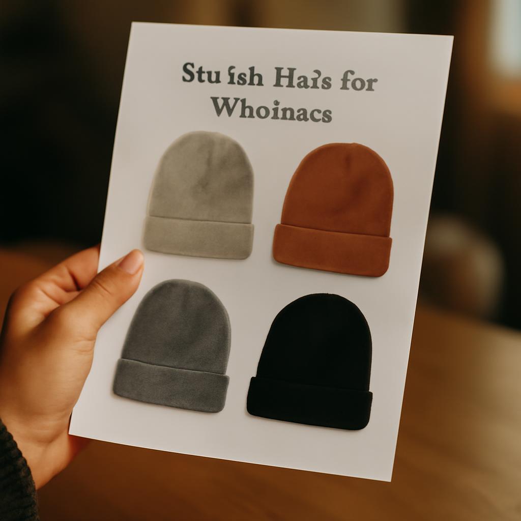 Советы по выбору стильных шапок для оптовых закупок