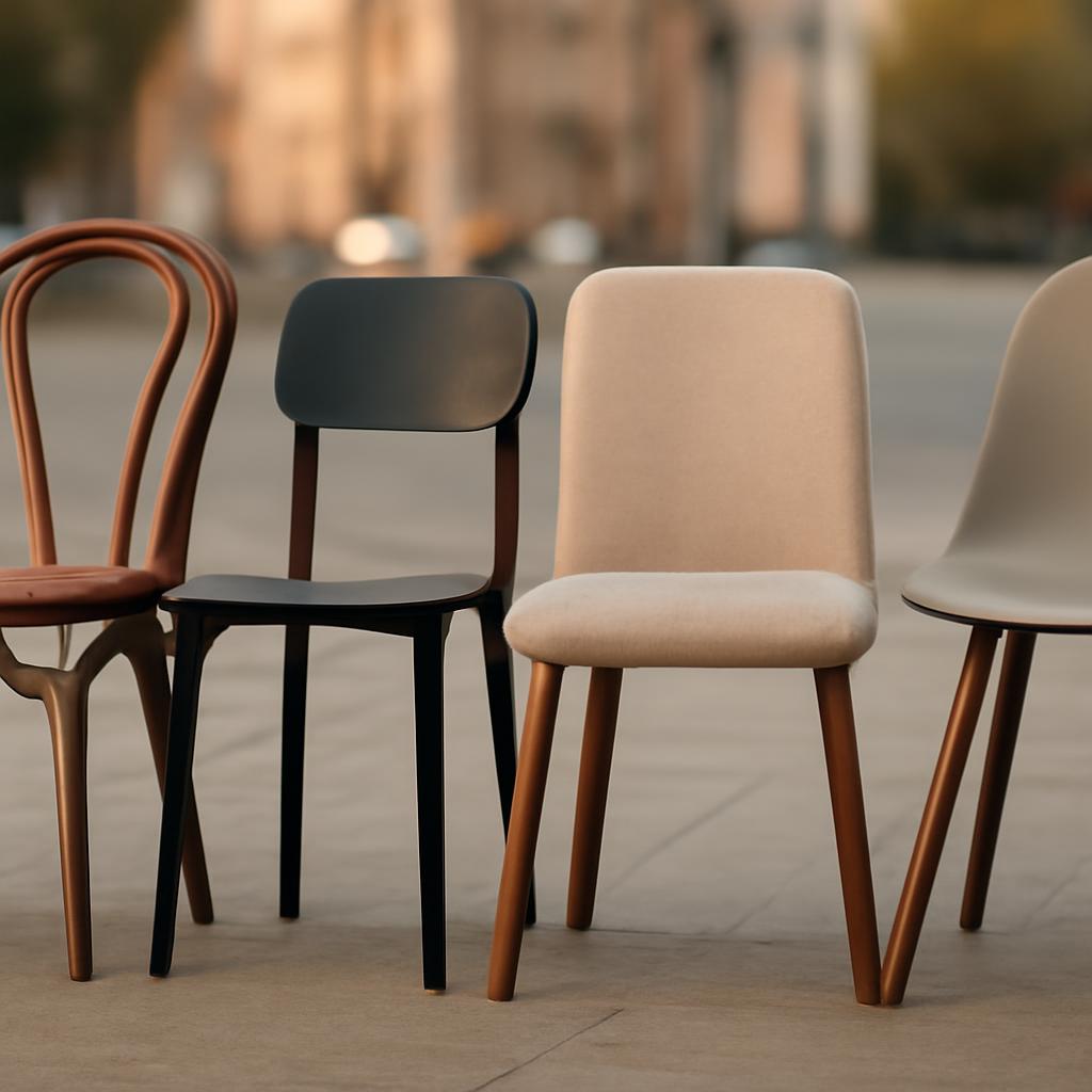 Различные виды стульев для проката в Москве