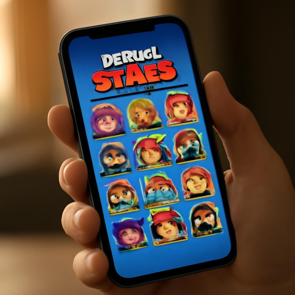 Игрок на приватном сервере Brawl Stars с разблокированными персонажами