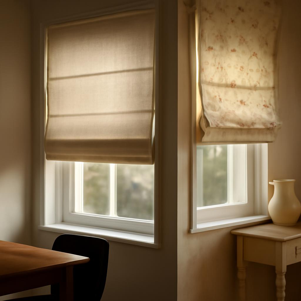 Римские шторы в различных стилях интерьера от минимализма до прованса