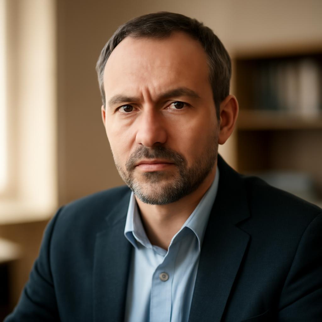 Алексей Козлов — портрет автора в профессиональной обстановке