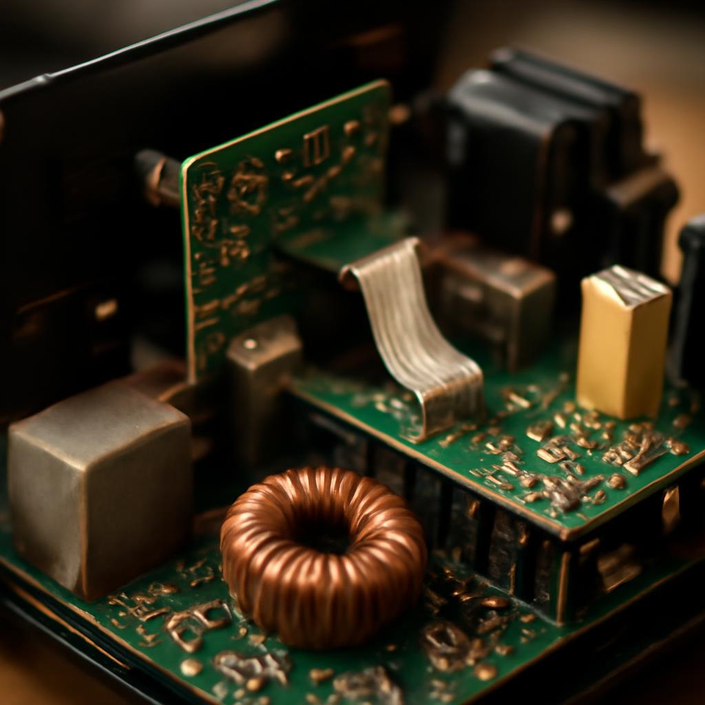 Схематическое изображение внутренних компонентов сварочного аппарата с выделенными межплатными разъёмами