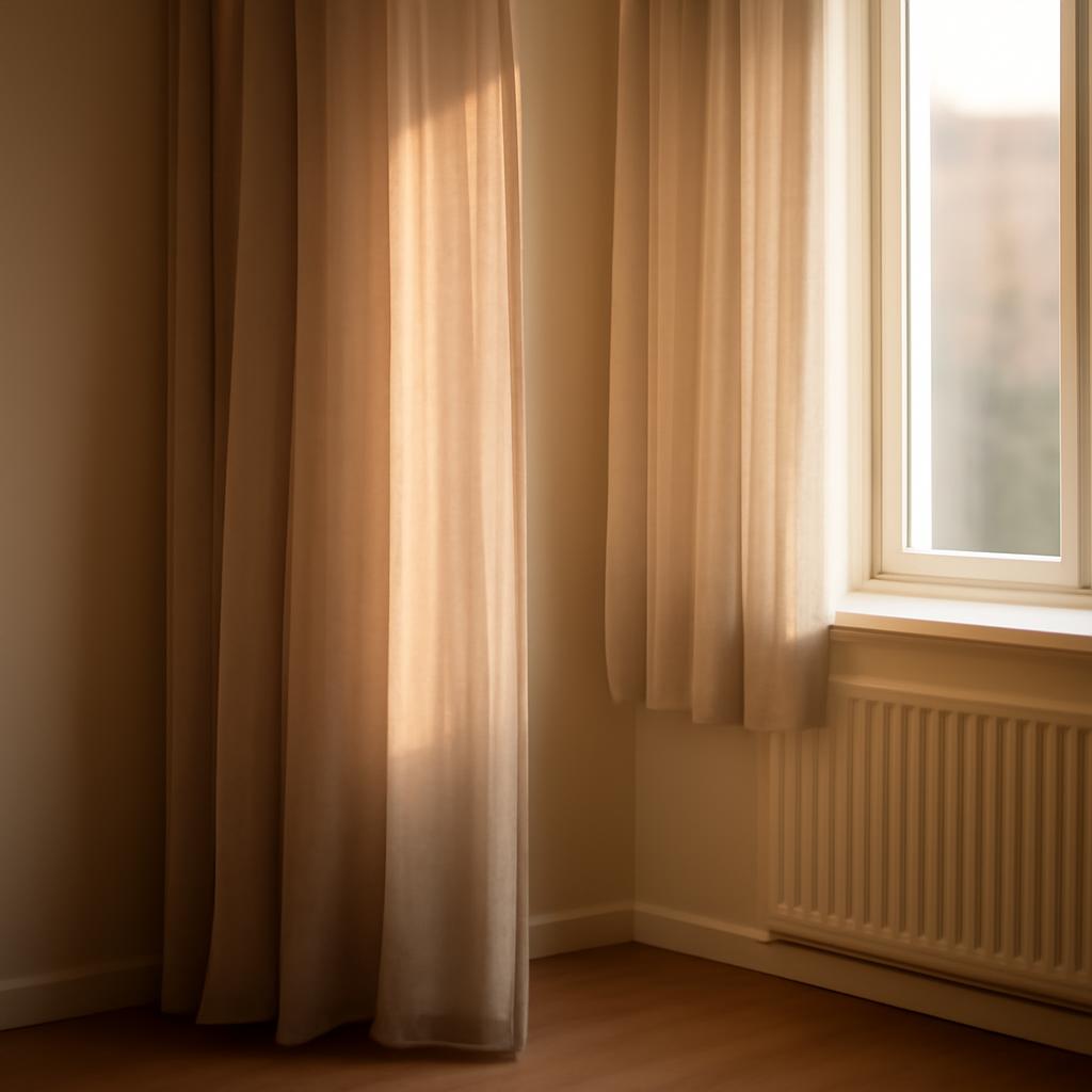 Примеры разных длин штор в интерьере