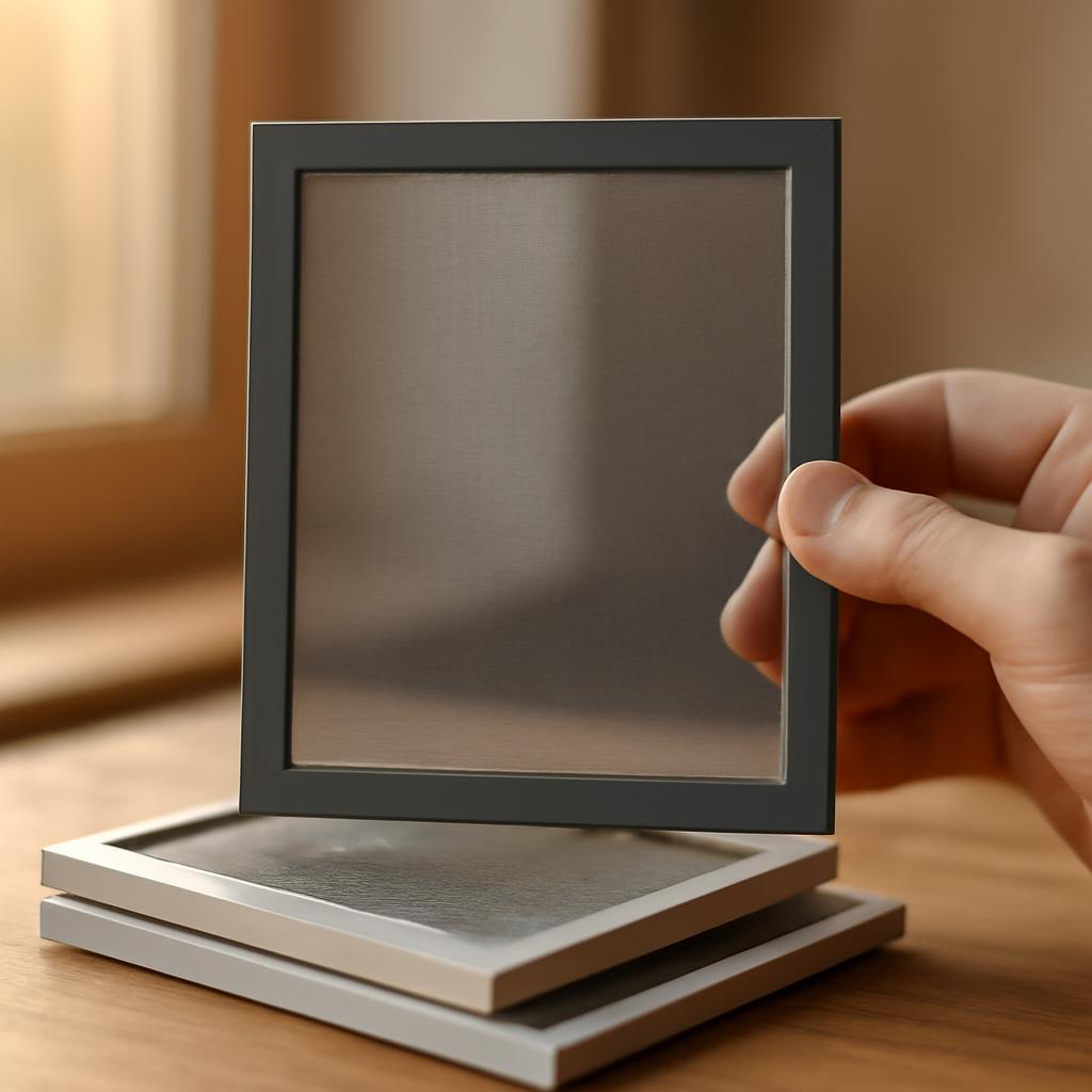 Схема выбора москитной сетки для окон