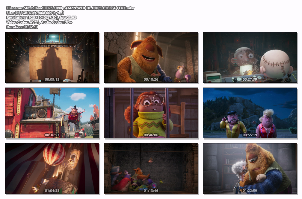 Stitch Head 2025.1080p AMZN WEB-DL DDP5.1 H.264-FLUX screenshots