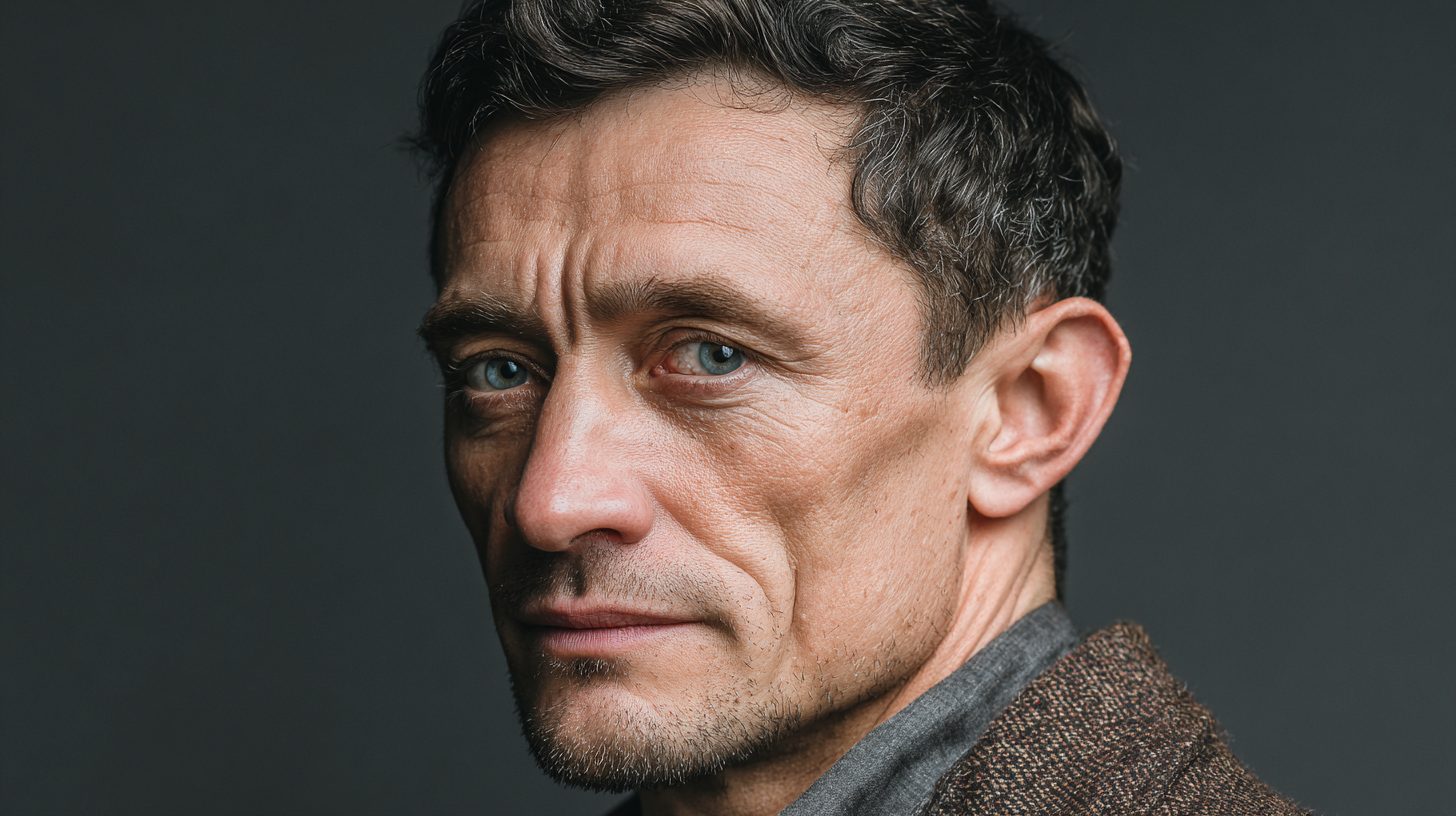 Алексей Воронин — портрет автора статьи в студийном освещении с нейтральным фоном