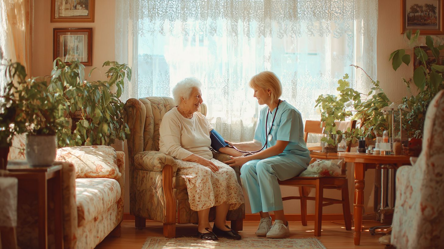 Медицинский уход в пансионате для пожилых